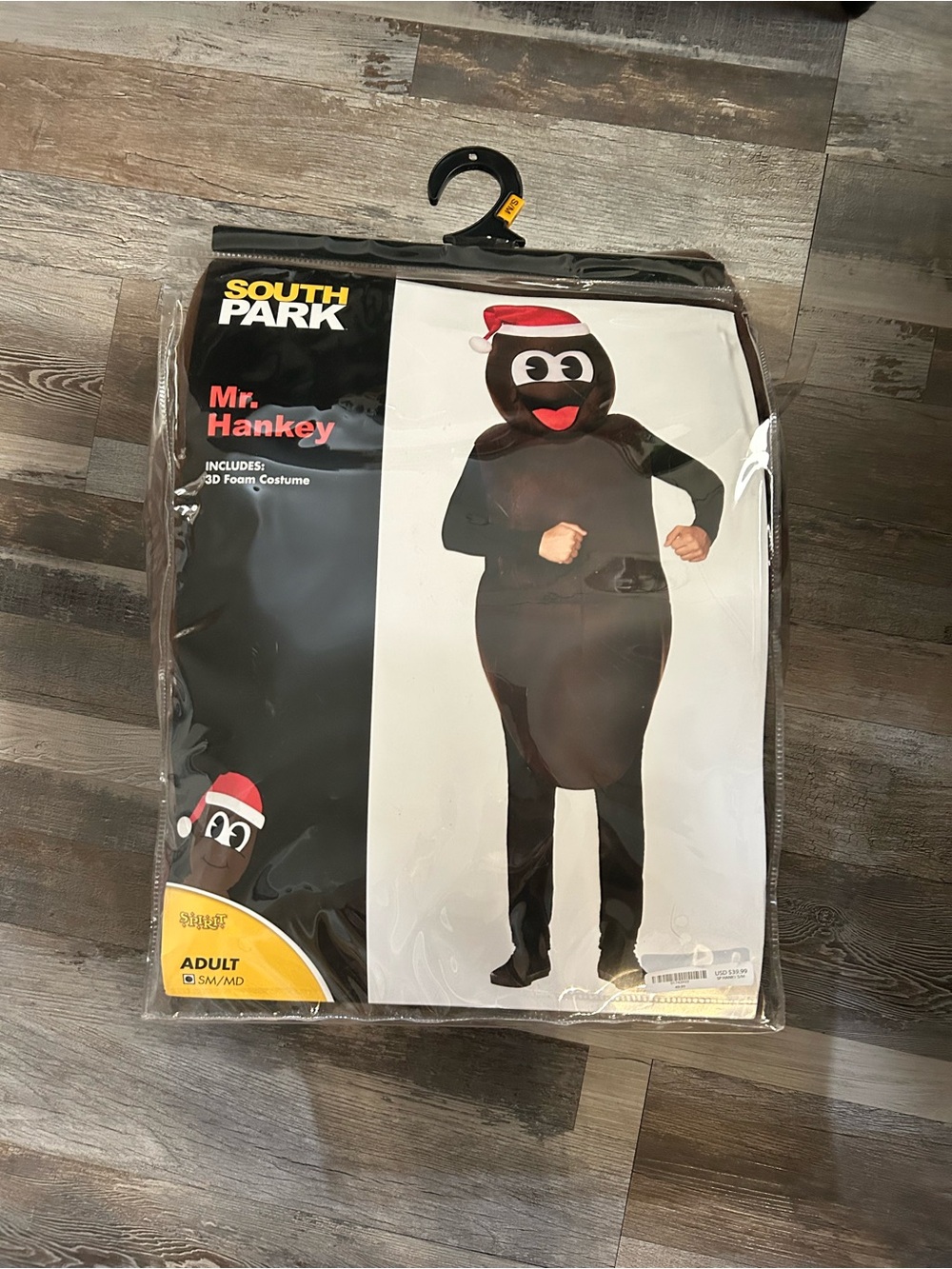 Spirit South Park Mr. Hankey Costume - Brown with Red Hat